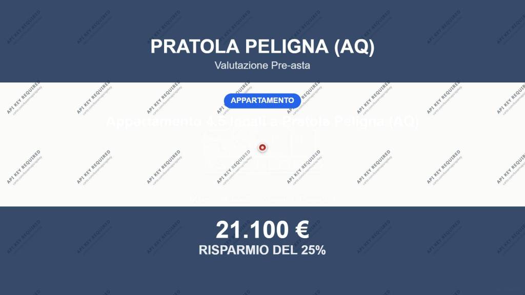 appartamento in vendita a Pratola Peligna
