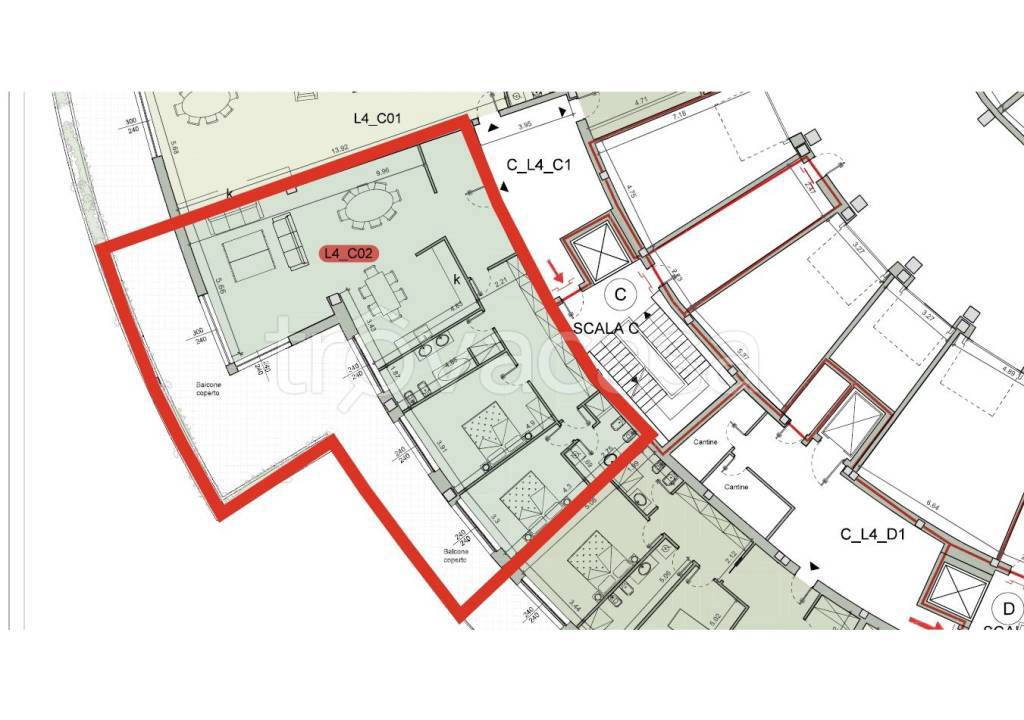 appartamento in vendita a Mondovì