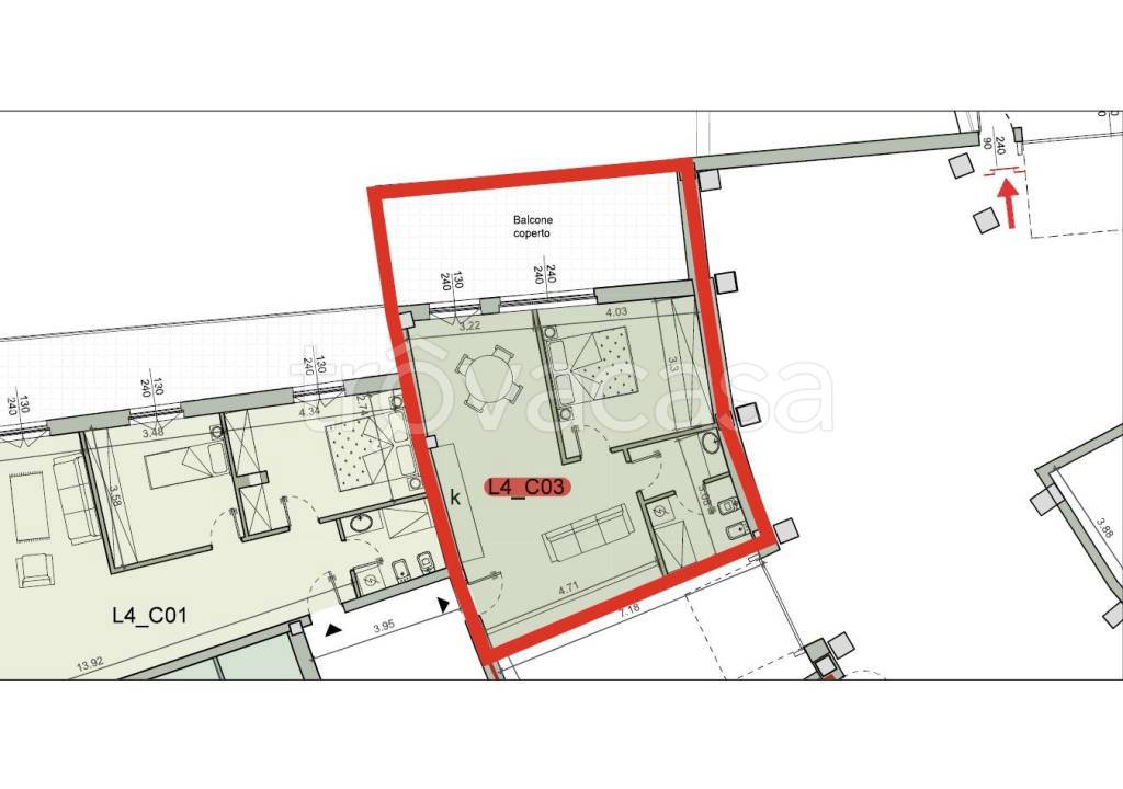 appartamento in vendita a Mondovì