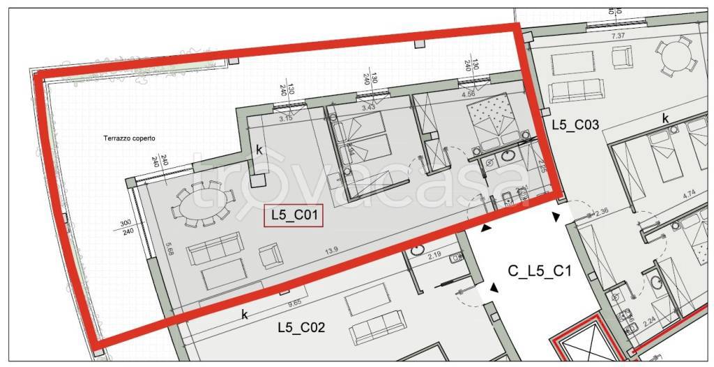 appartamento in vendita a Mondovì