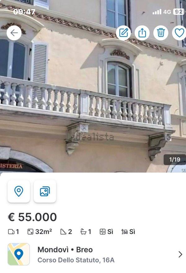 appartamento in vendita a Mondovì