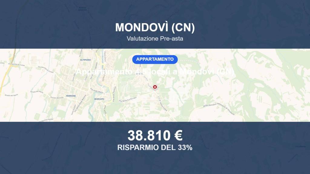 appartamento in vendita a Mondovì