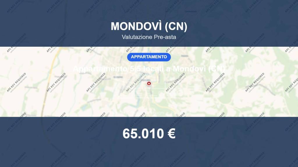 appartamento in vendita a Mondovì