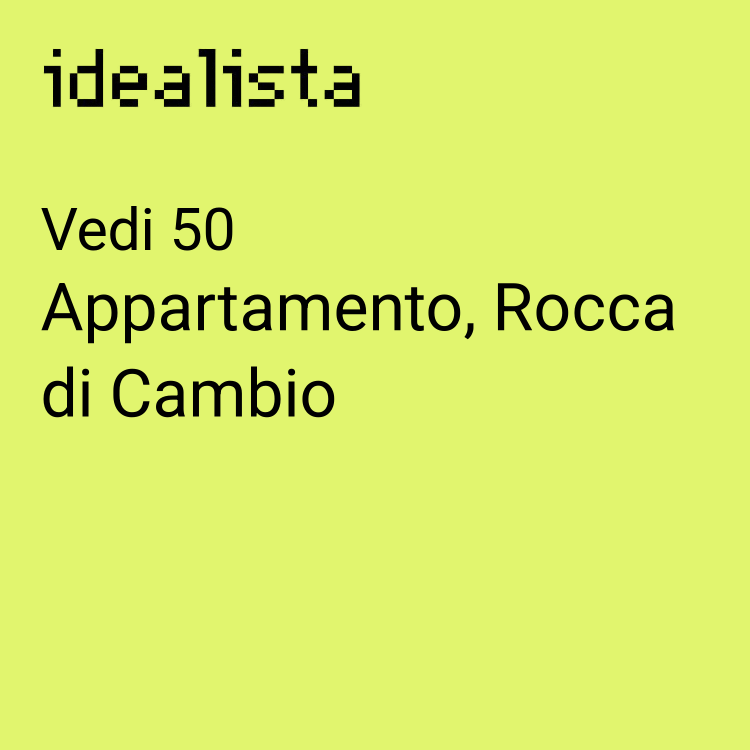 appartamento in vendita a Rocca di Cambio