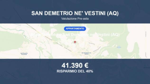 appartamento in vendita a San Demetrio ne' Vestini in zona Cardabello