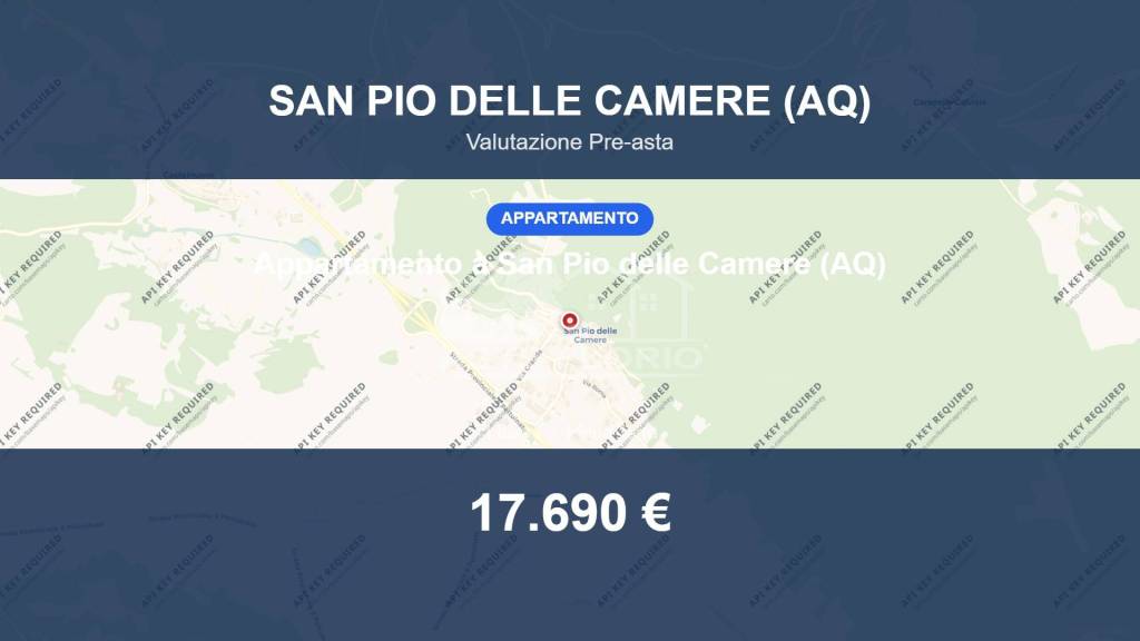appartamento in vendita a San Pio delle Camere