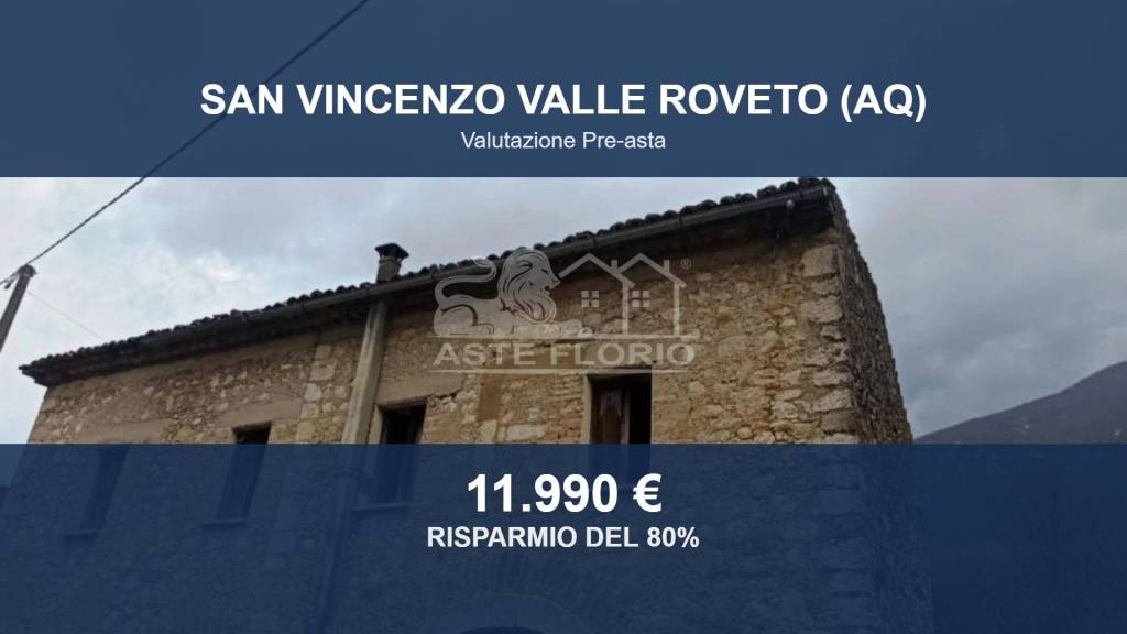 appartamento in vendita a San Vincenzo Valle Roveto in zona Santa Restituta