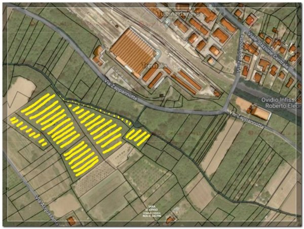 terreno agricolo in vendita a Sulmona in zona Zappannotte
