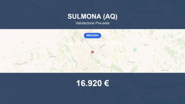 negozio in vendita a Sulmona