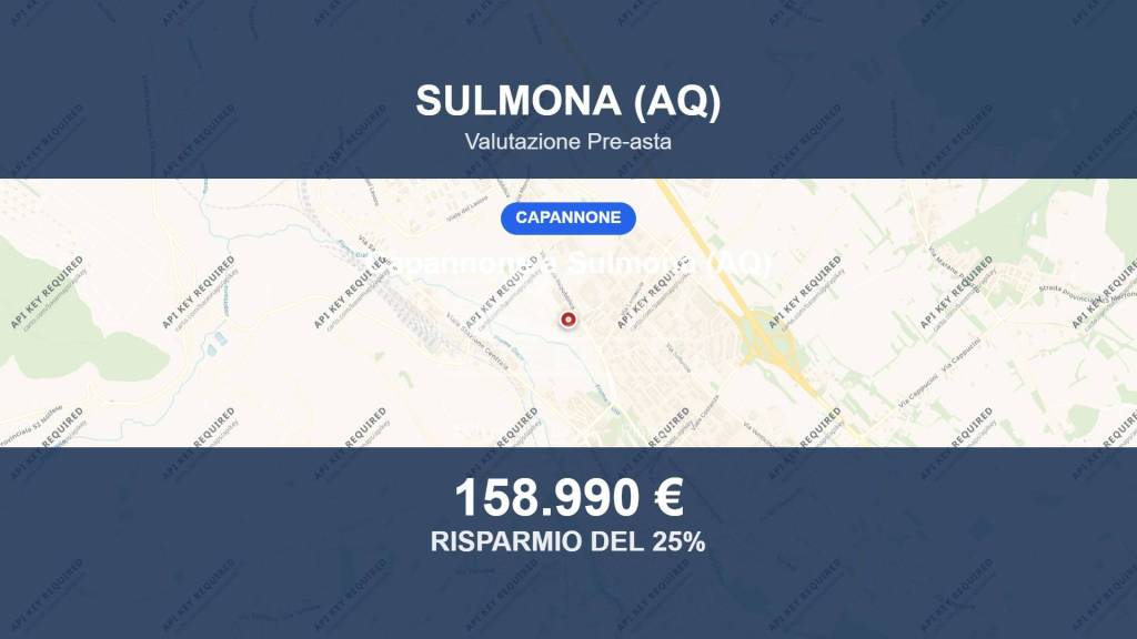 locale commerciale in vendita a Sulmona in zona Arabona
