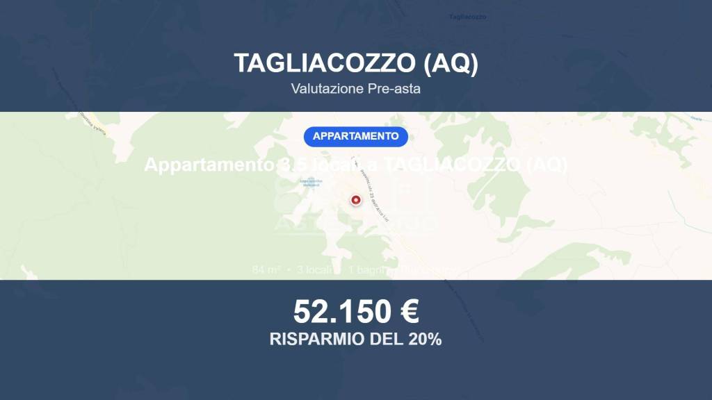 appartamento in vendita a Tagliacozzo