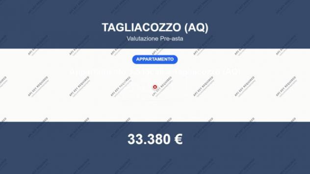 appartamento in vendita a Tagliacozzo