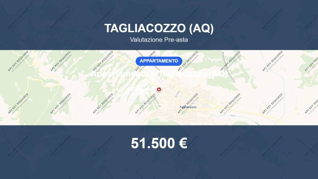 appartamento in vendita a Tagliacozzo