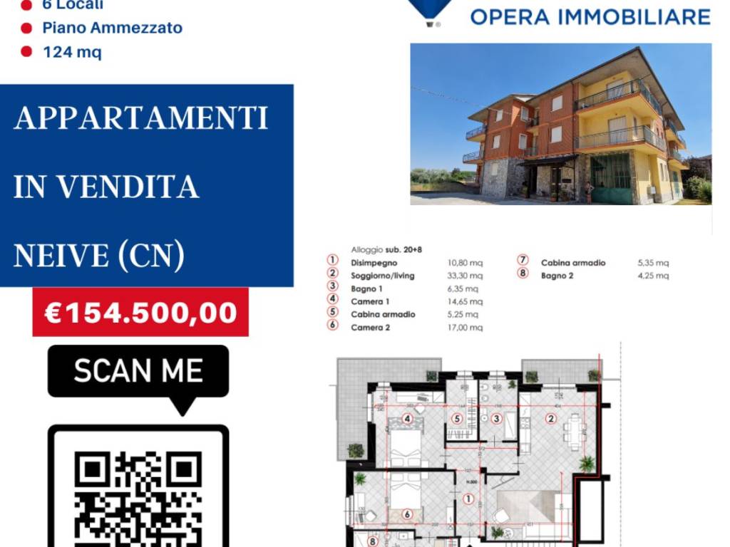 appartamento in vendita a Neive