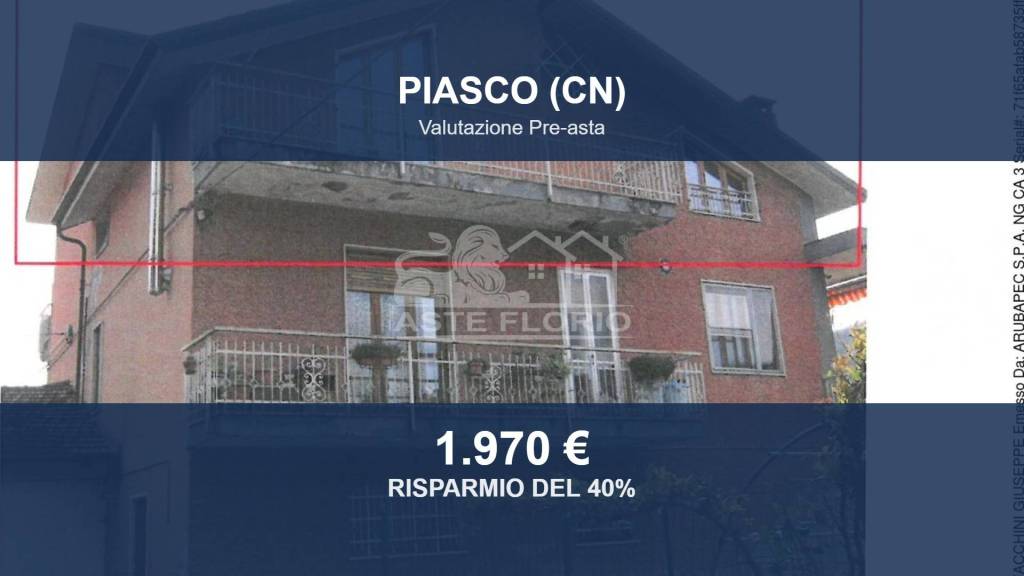 appartamento in vendita a Piasco in zona Sant'Antonio