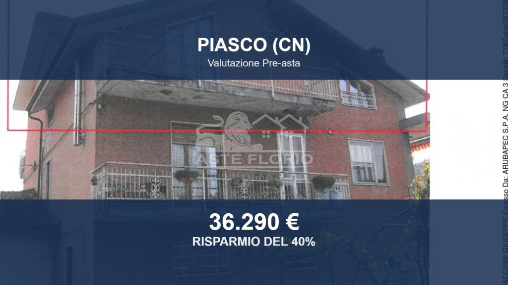 appartamento in vendita a Piasco in zona Sant'Antonio