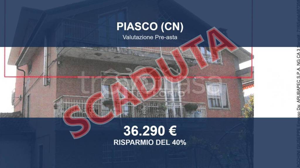 appartamento in vendita a Piasco in zona Sant'Antonio