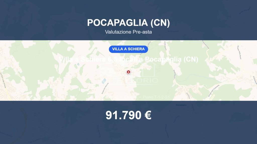 casa indipendente in vendita a Pocapaglia in zona America dei Boschi