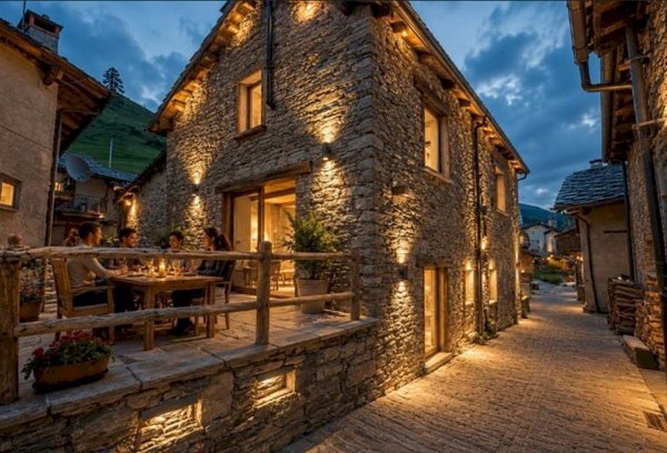 casa indipendente in vendita a Pontechianale in zona Castello