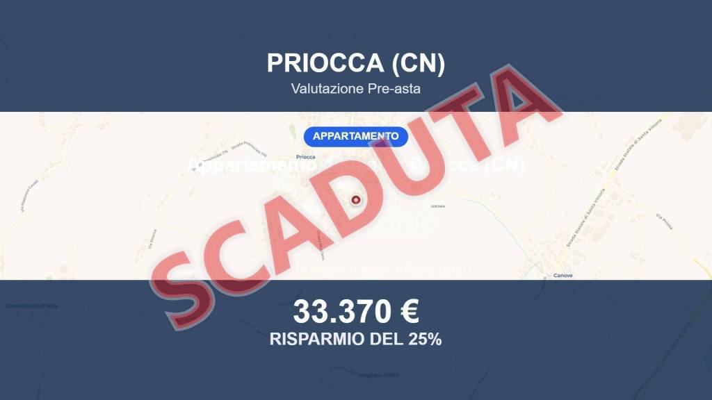 appartamento in vendita a Priocca