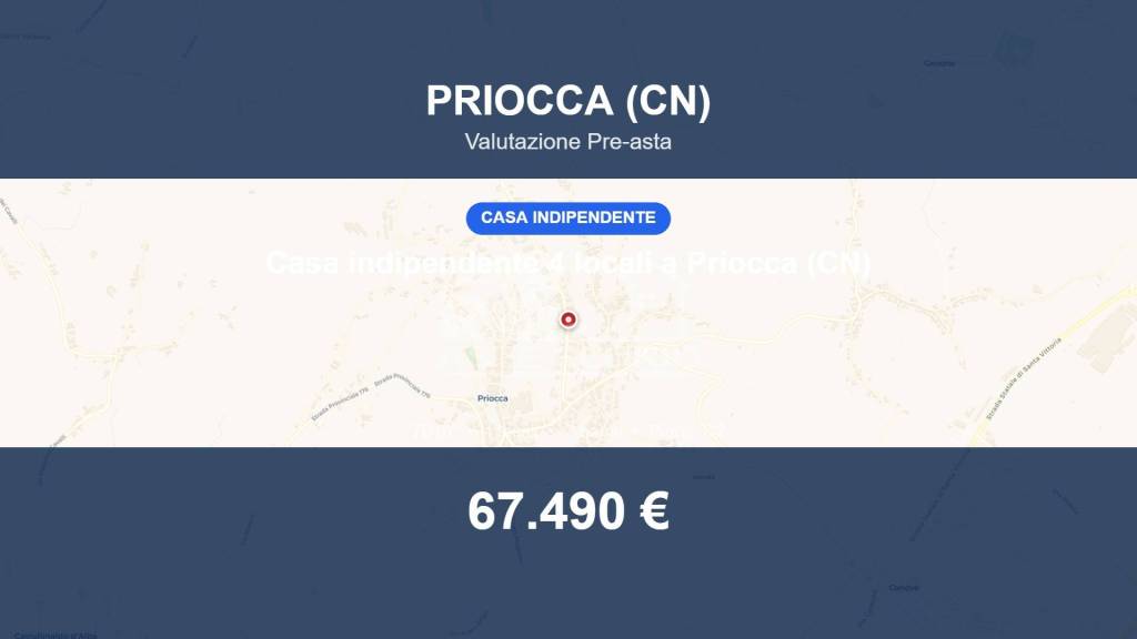 casa indipendente in vendita a Priocca