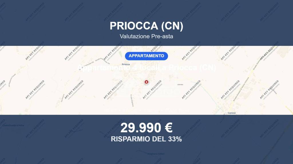 appartamento in vendita a Priocca