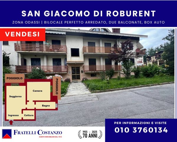 appartamento in vendita a Roburent in zona San Giacomo