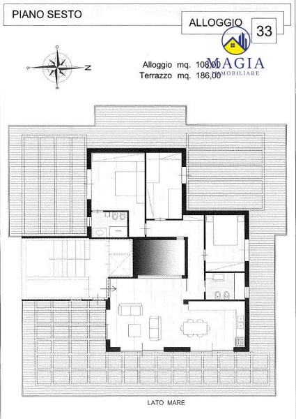 appartamento in vendita ad Alba Adriatica
