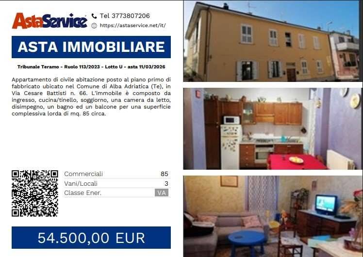 appartamento in vendita ad Alba Adriatica