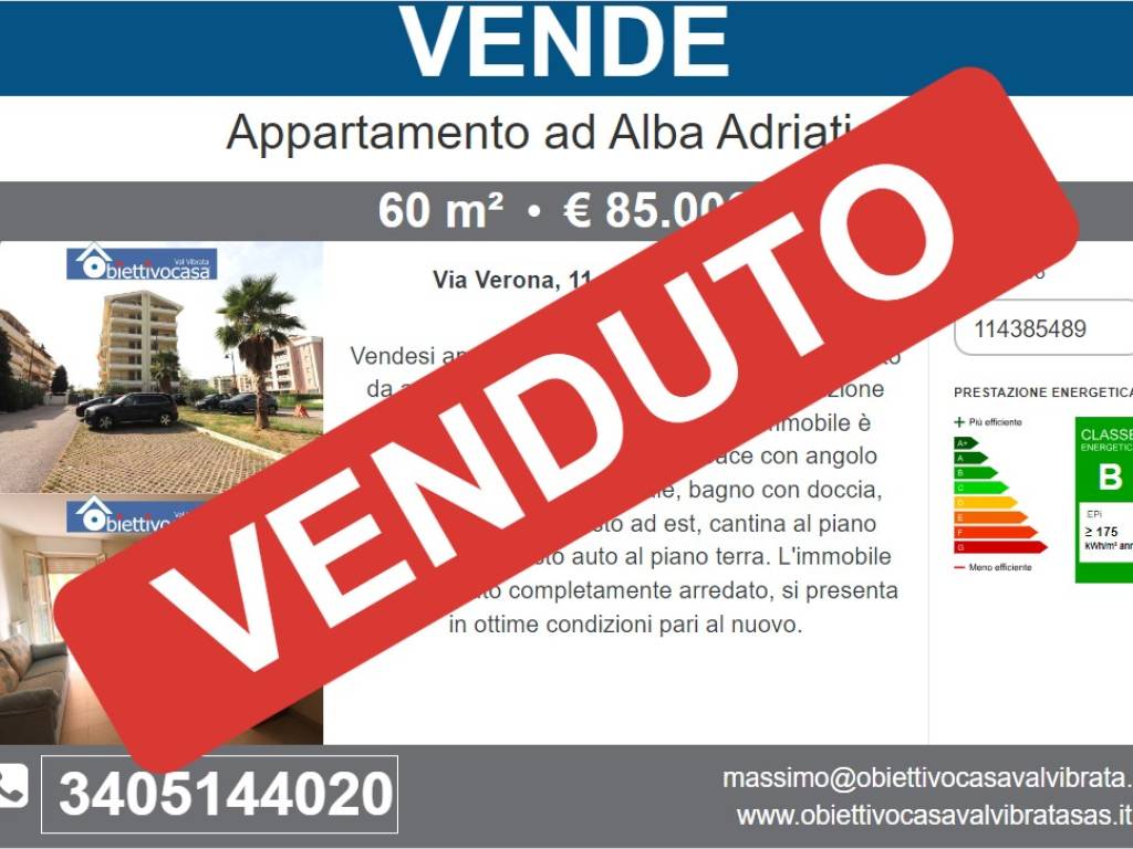 appartamento in vendita ad Alba Adriatica