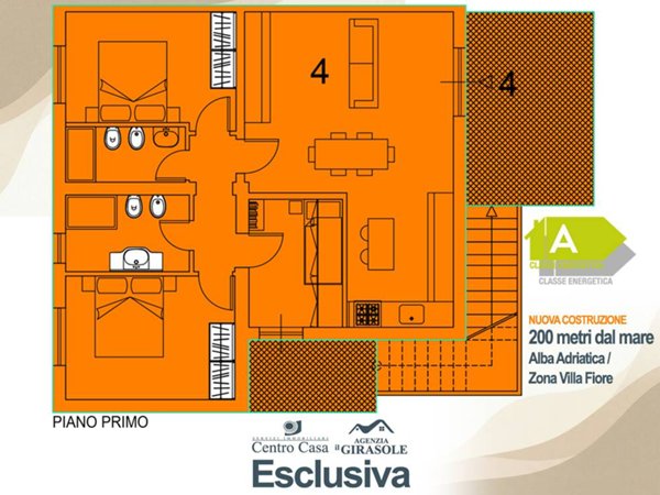 appartamento in vendita ad Alba Adriatica