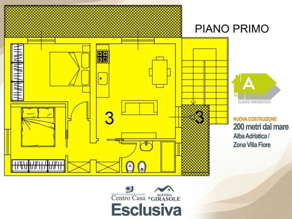 appartamento in vendita ad Alba Adriatica