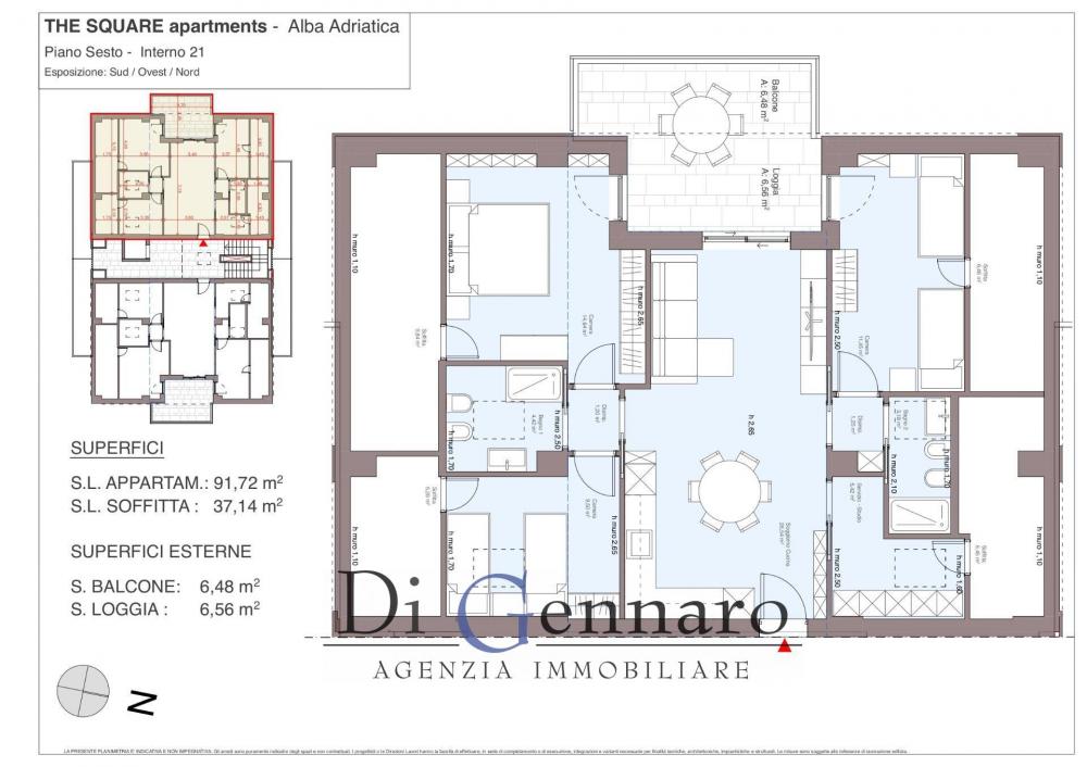 appartamento in vendita ad Alba Adriatica