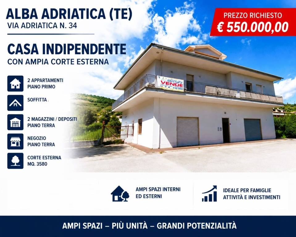 casa indipendente in vendita ad Alba Adriatica