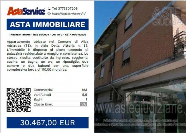 appartamento in vendita ad Alba Adriatica