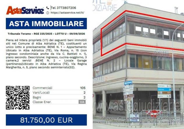 appartamento in vendita ad Alba Adriatica