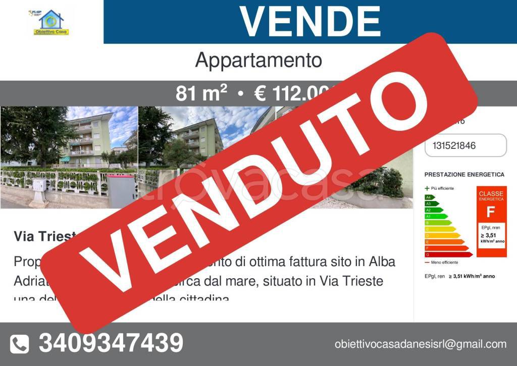 appartamento in vendita ad Alba Adriatica