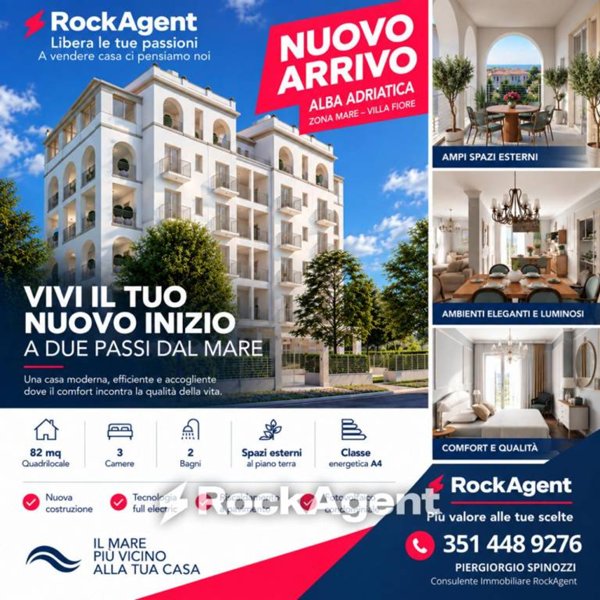 appartamento in vendita ad Alba Adriatica