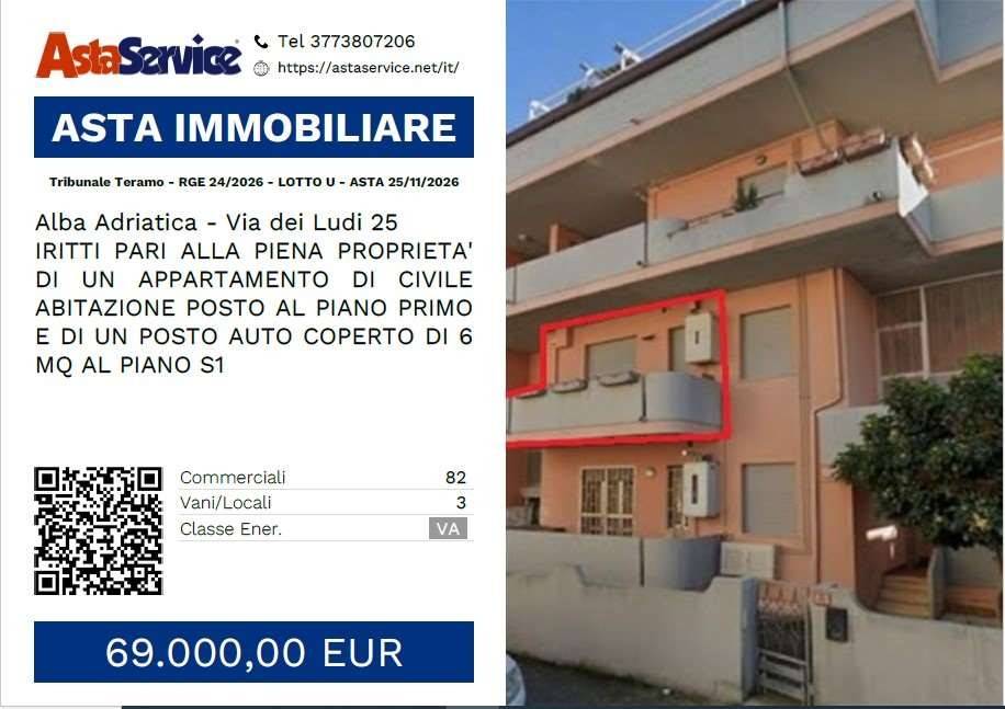 appartamento in vendita ad Alba Adriatica