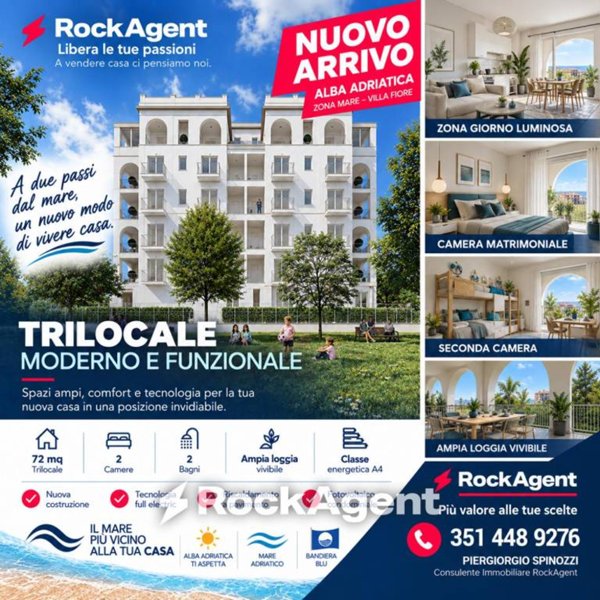 appartamento in vendita ad Alba Adriatica