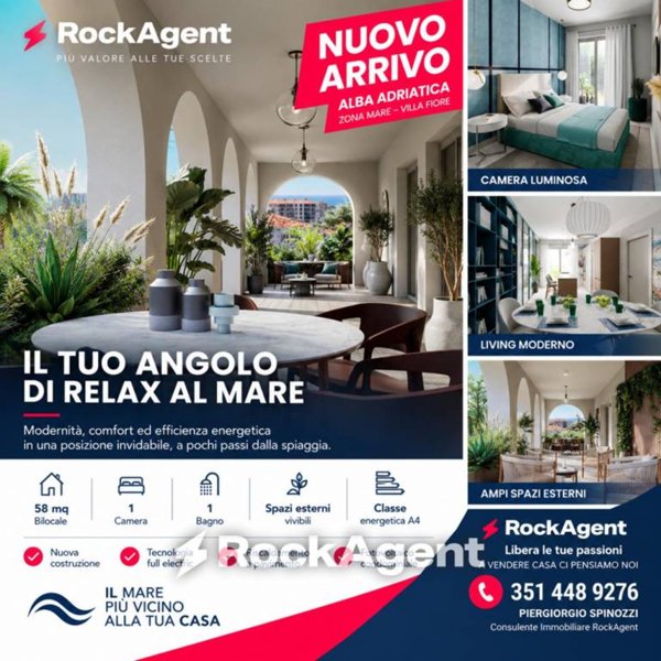 appartamento in vendita ad Alba Adriatica