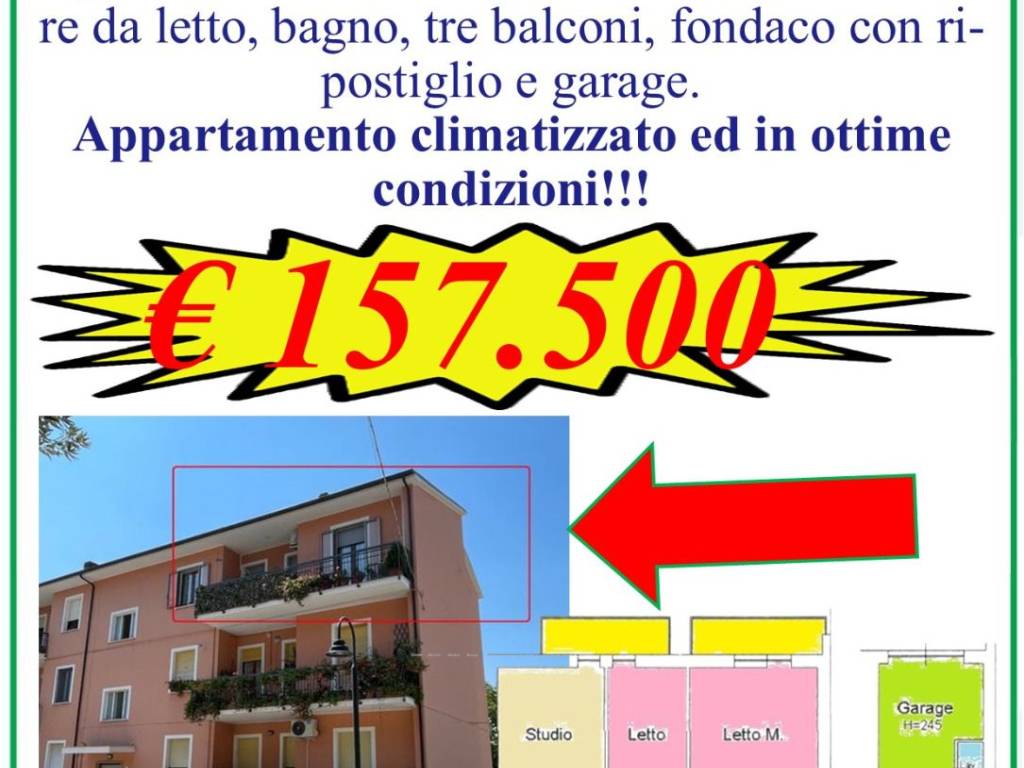 appartamento in vendita ad Atri
