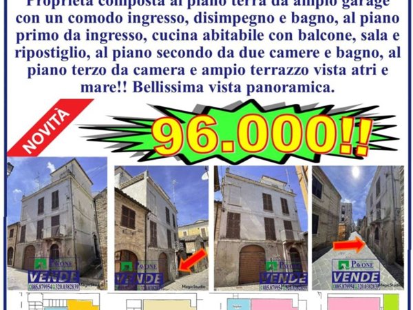 casa indipendente in vendita ad Atri