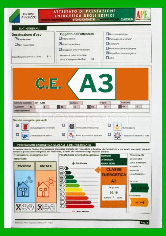 appartamento in vendita ad Atri