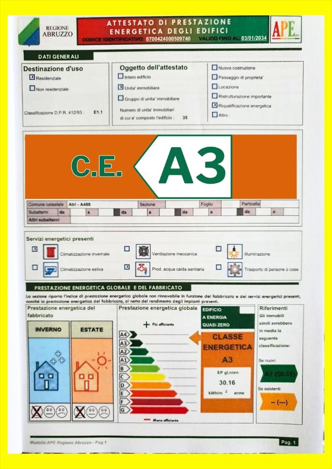 appartamento in vendita ad Atri
