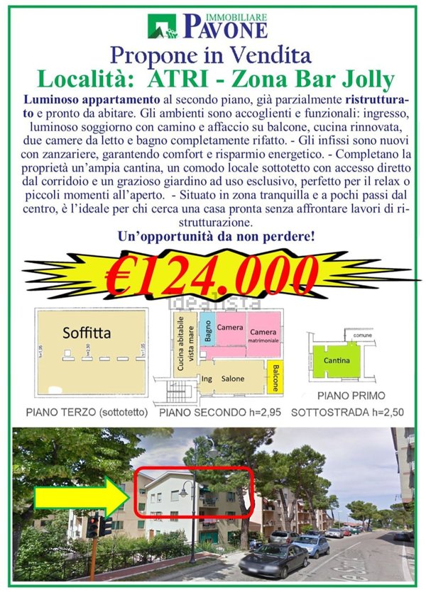 appartamento in vendita ad Atri