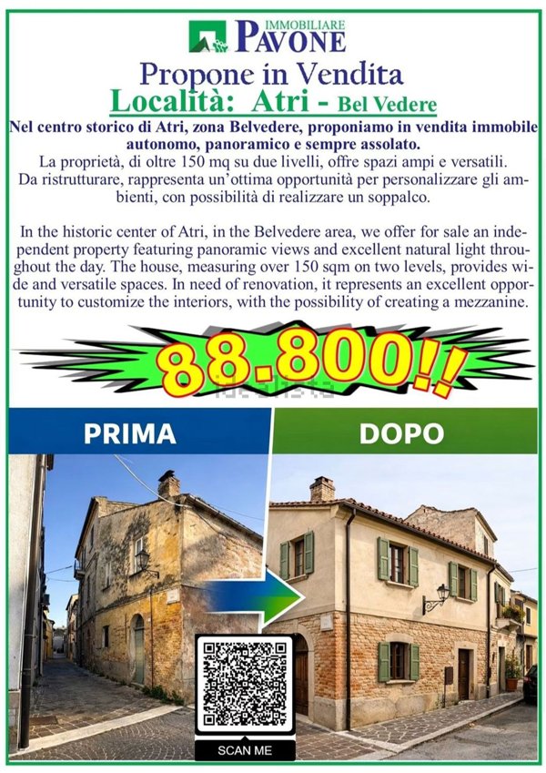 casa indipendente in vendita ad Atri