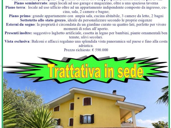 casa indipendente in vendita ad Atri