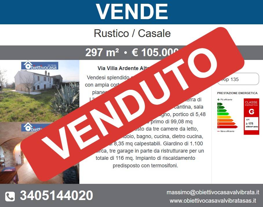 casa indipendente in vendita a Bellante in zona Villa Ardente