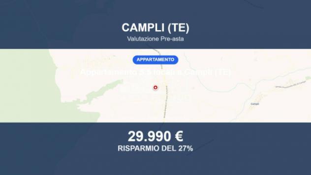 appartamento in vendita a Campli in zona Campovalano